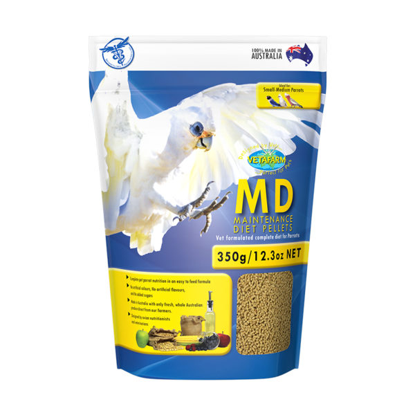 Vetafarm Parrot Maintenance Diet Pellets 350g