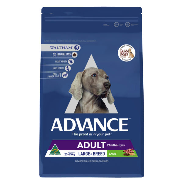 Advance Adult Dog Total Wellbeing Large+ Breed Lamb 15kg