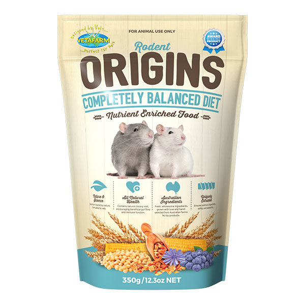 Vetafarm Rodent Origins Rat & Mouse Food 2kg