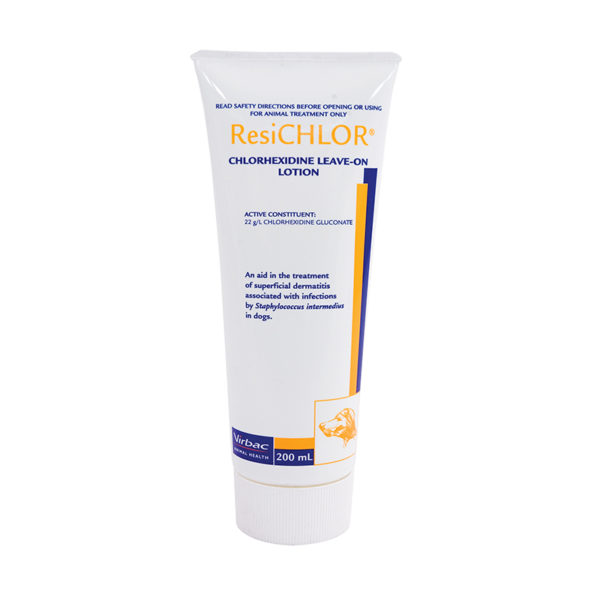 ResiCHLOR Chlorhexidine Lotion for Dogs 200ml